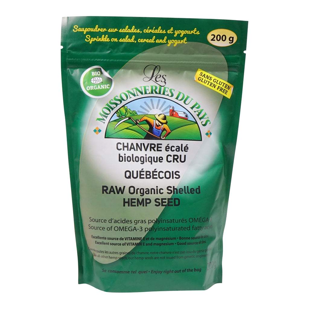 Chanvre écalé biologique 200 g