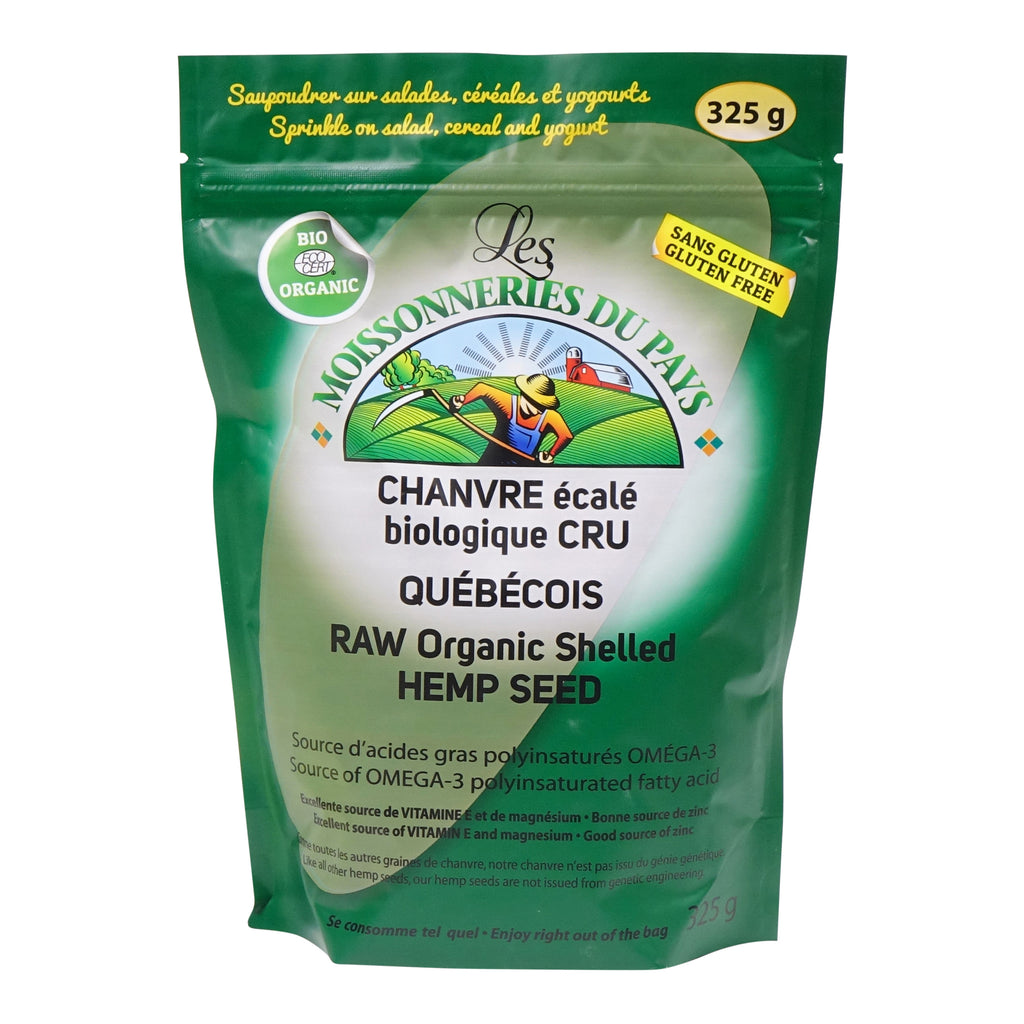 Chanvre écalé biologique 325 g