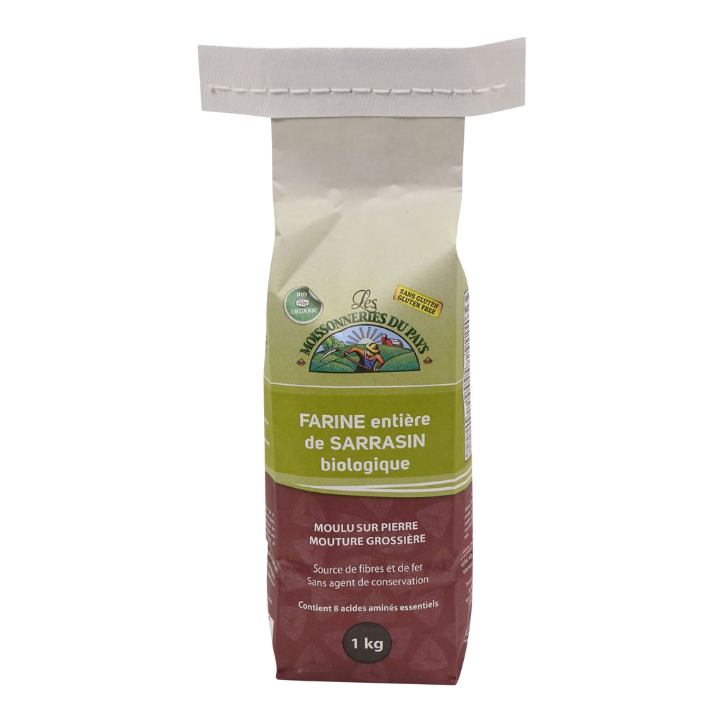 Farine entière de sarrasin biologique 1 kg