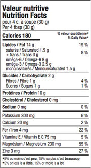 Chanvre écalé biologique 2,27 kg