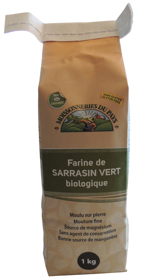 Farine de sarrasin vert biologique 1 kg