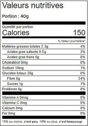 Farine d'amarante biologique 20 kg